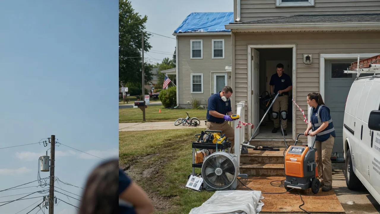 Water Damage Repair in New Leipzig, ND near me